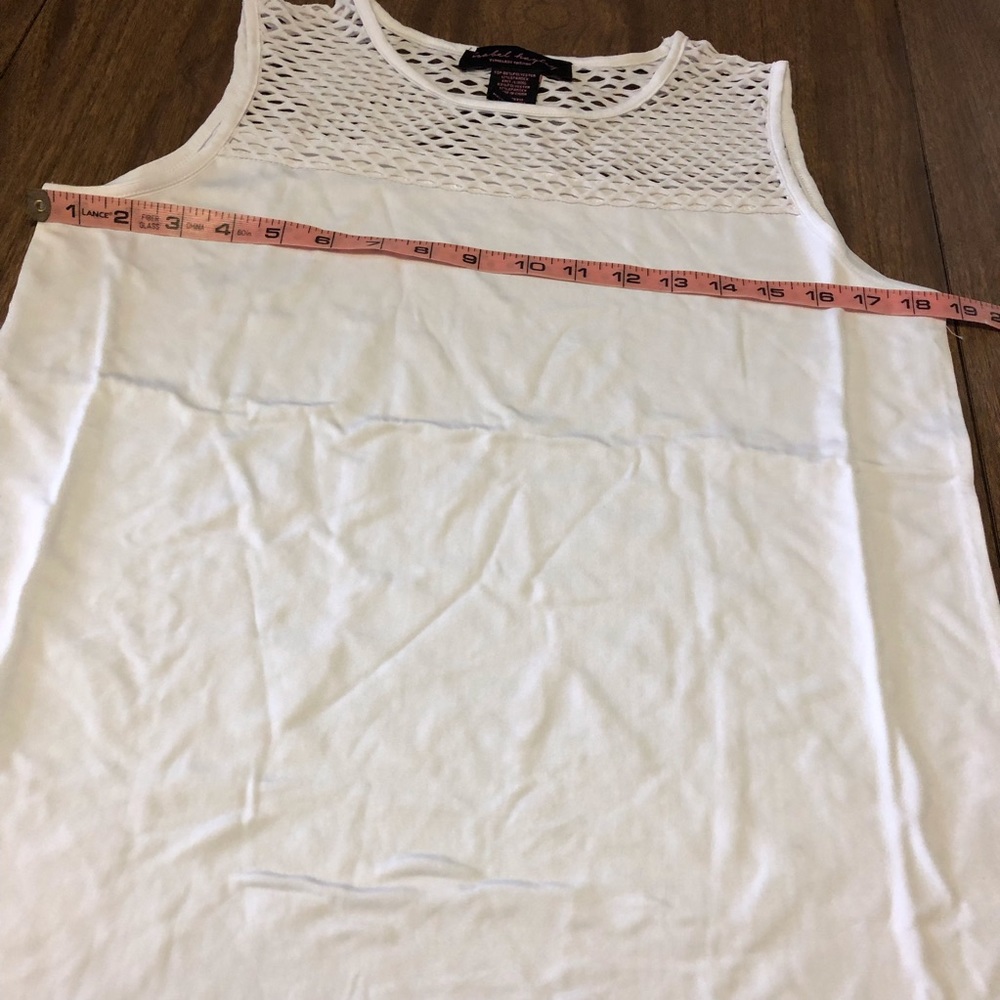 Isabel Hayley sleeveless top mesh detail S - Picture 4 of 8